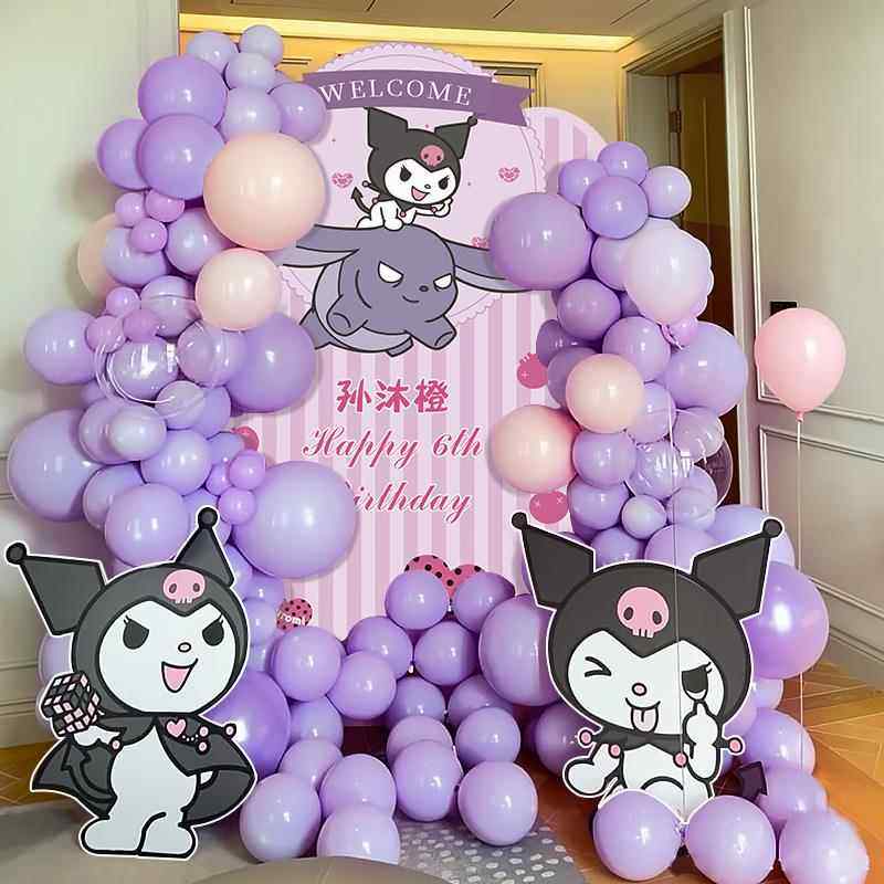 库洛米生日布置主题男女孩气球派对KT板儿童场景装饰品10岁背景板,节庆用品/礼品,装扮布置套餐,淘宝优惠券,粉丝福利购,淘宝优惠卷