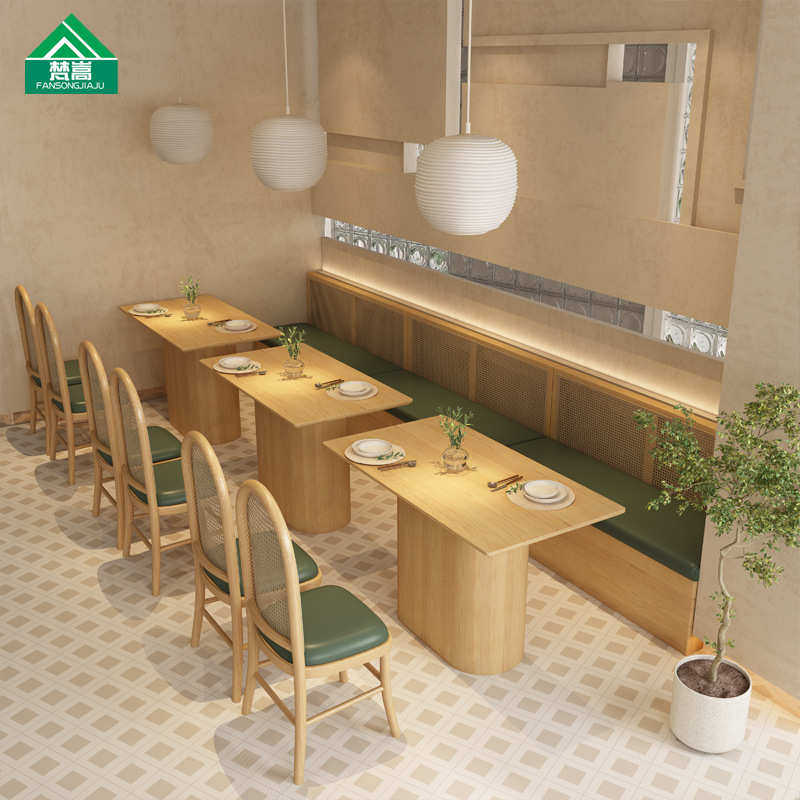 东南亚餐厅卡座沙发主题餐厅茶楼靠墙半圆卡座餐饮店实木编藤桌椅,住宅家具,餐桌椅+餐车,淘宝优惠券,粉丝福利购,淘宝优惠卷
