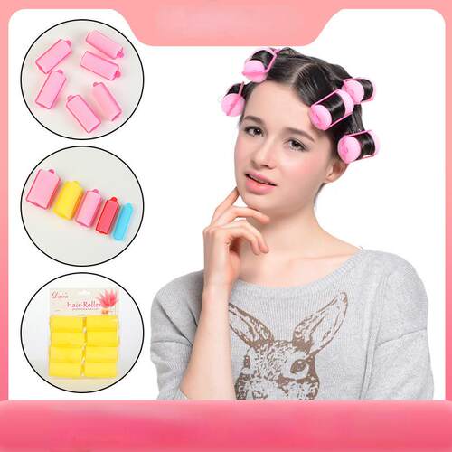 6-14pcs Soft Sponge Foam Cushion Hair Rollers Curlers Hair