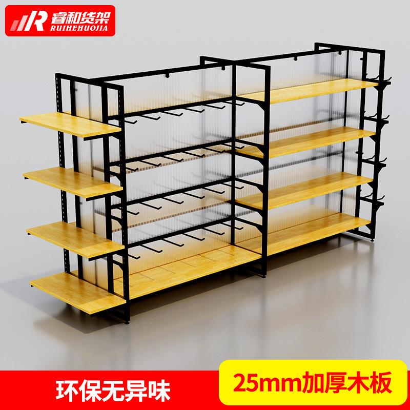 名创款货架双面中岛柜精品饰品店谷子文具宠物母婴店优品款货架