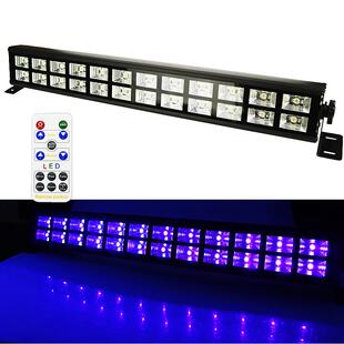 饰灯 遥控24颗UV紫光灯DMX512帕灯洗墙灯氛围声控舞台灯气氛酒吧装