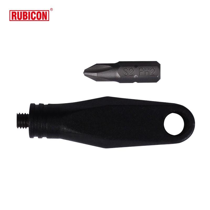 原装进口RUBICON罗宾汉弯型螺丝起子转接头RGH-03手动工具