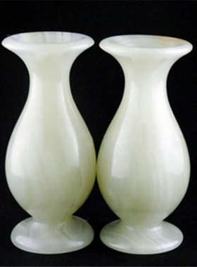 玉器阿富汗花瓶摆件 家居装饰工艺品 阿富汗玉摆件 批发