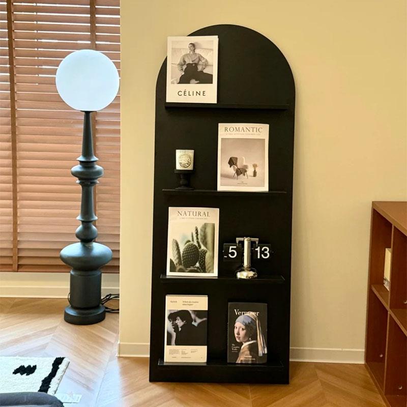 书报架网红落地书架多层定制靠墙收纳层架北欧ins绘本展示架杂志