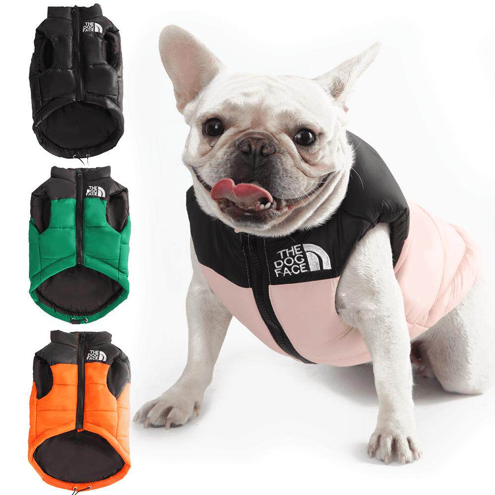 秋冬宠物狗狗衣服刺绣加厚马甲泰迪比熊雪纳瑞中小型犬保暖马甲