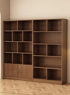 书架落地置物架客厅储物柜格子柜办公室文件柜简易货架家用书柜