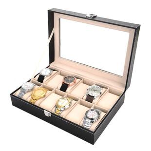 Boxes Jewelry Case Leather Box Clock Watch Watches