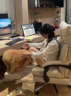 电房脑椅家用舒适久电竞椅办公椅学生书主可躺升降坐椅播ASDF1123