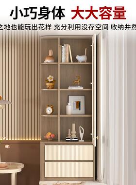 飘窗柜收纳柜转阳台收纳柜书窗落地卧室台侧边柜角F103置物柜子F1