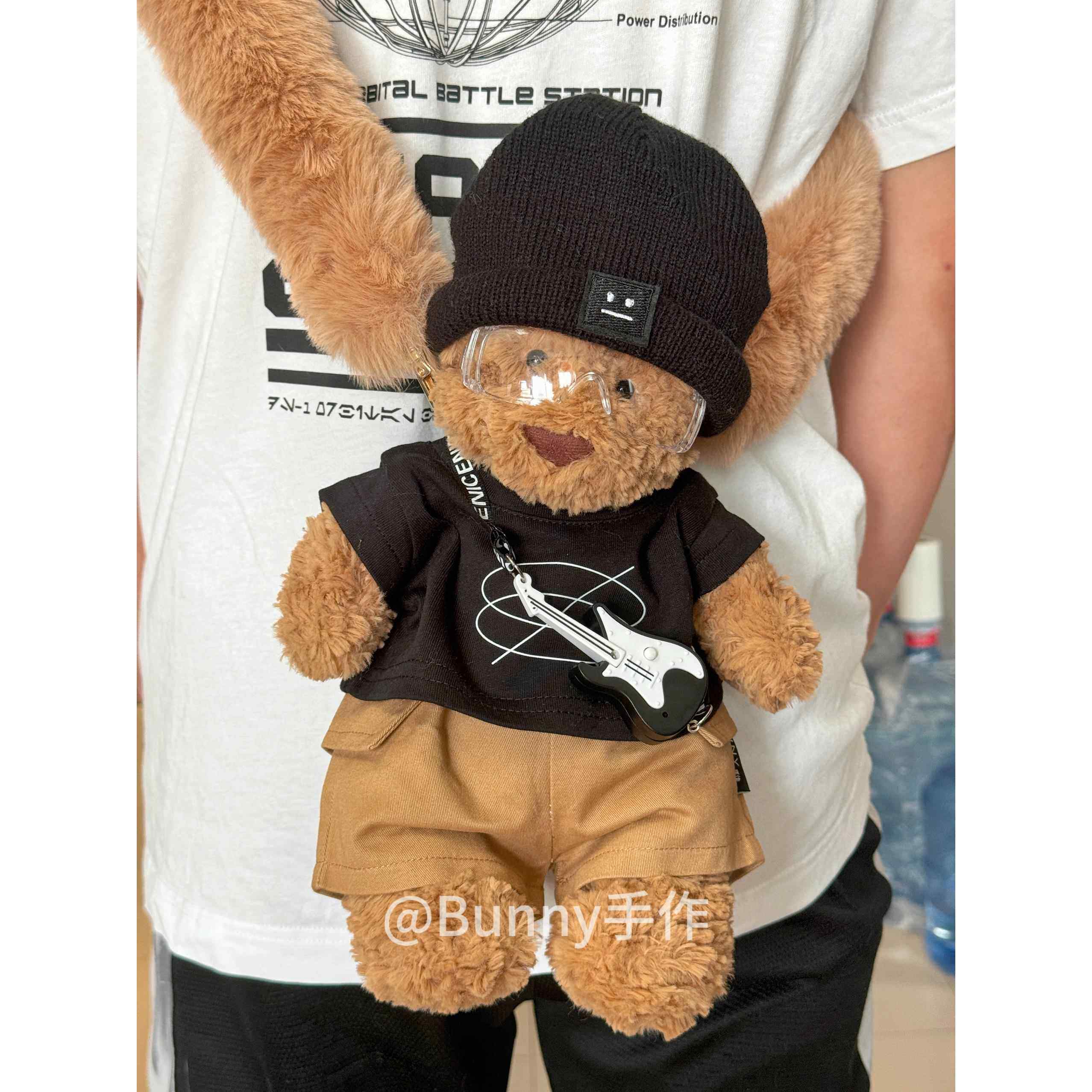 林宥嘉Yogalin28cm巴熊应援T恤小吉他帽子护目镜背带应援大全套,模玩/动漫/周边/娃圈三坑/桌游,棉花娃娃/毛绒玩具娃衣,淘宝优惠券,粉丝福利购,淘宝优惠卷