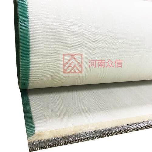 扣聚豆渣压榨机钢滤LFV布红薯粉豆酯沙带式压滤滤带机高目数滤布