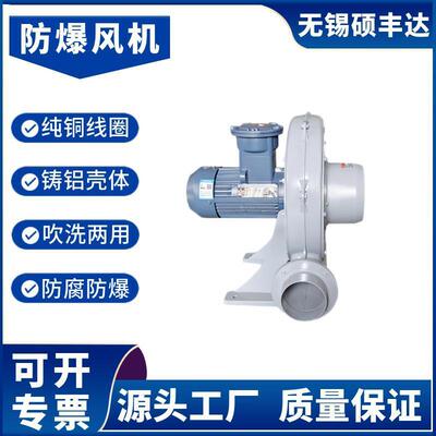 ExtDA21IP65防爆风机A21粉尘隔爆风机中压变频隔爆风机