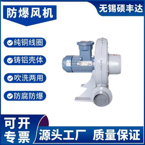 ExtDA21IP65防爆风机A21粉尘隔爆风机中压变频隔爆风机