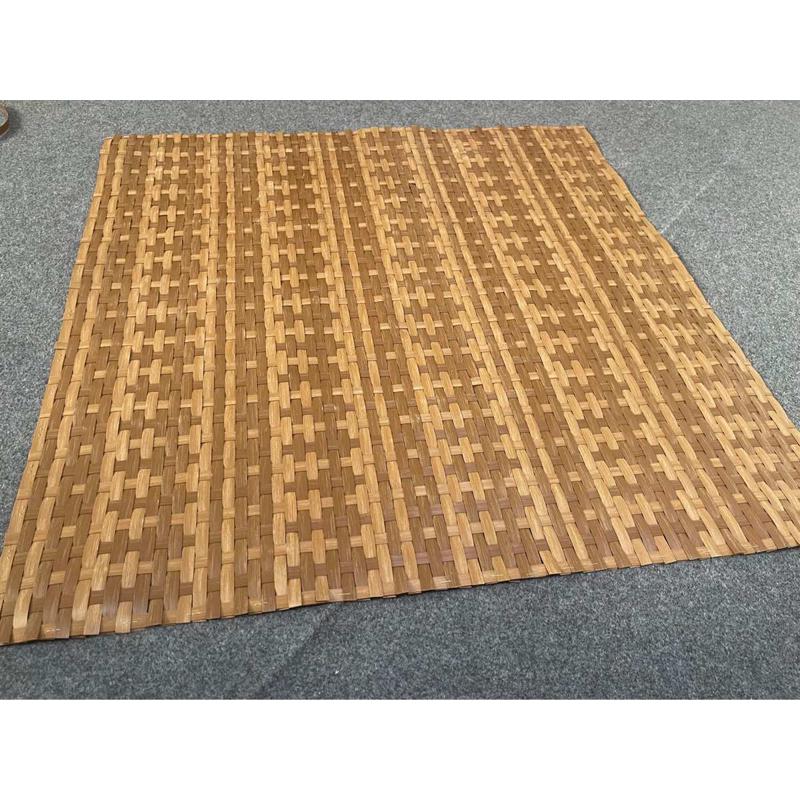 厂家特推新款热销仿真竹席凉席吊顶草席席子防火阻燃pvcpe仿草席