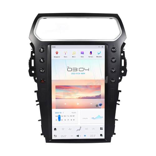 14.4寸适用11-19款福特探险者Explorer安卓导航一体机八核carplay