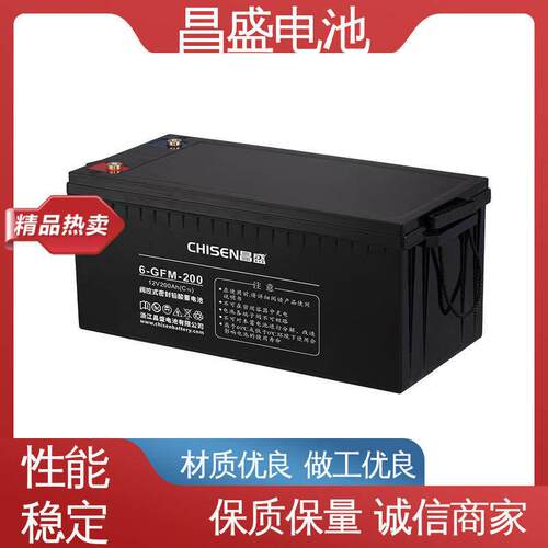 昌盛6-GFM-200ups电源电力应急蓄电池开拓创新