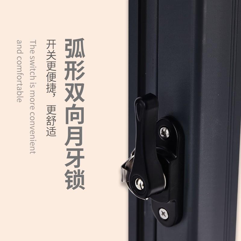 铝合金推拉窗农村左右简易小通风窗厕所窗厨房窗平移窗玻璃窗