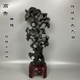天然奇石太湖石原石摆件玲珑石灵璧石景观石家居会所布景观赏石头