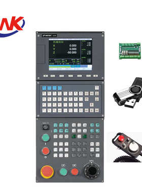 佛山微控铣床数控系统630MA 雕铣机控制器 伺服电机驱动器套装