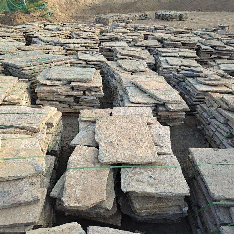 台阶踏步老石条 垒墙头老石块天然花岗岩仿古做旧石板铺地老石板