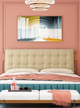 靠A6L床靠垫F76HM768简约榻榻米软包靠垫床垫头罩大背枕床头头板