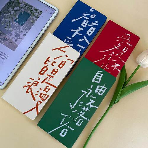 新款直销潮流精装本法式A6手帐本学生便携式记事本文艺笔记本简约
