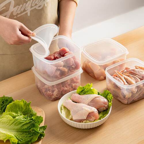Frozen meat and vegetable storage boxes, suitable for keepin