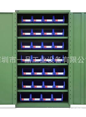 多功能铁皮工具柜重型双开工具柜层板五金工带具置物门柜零YP-ZWG