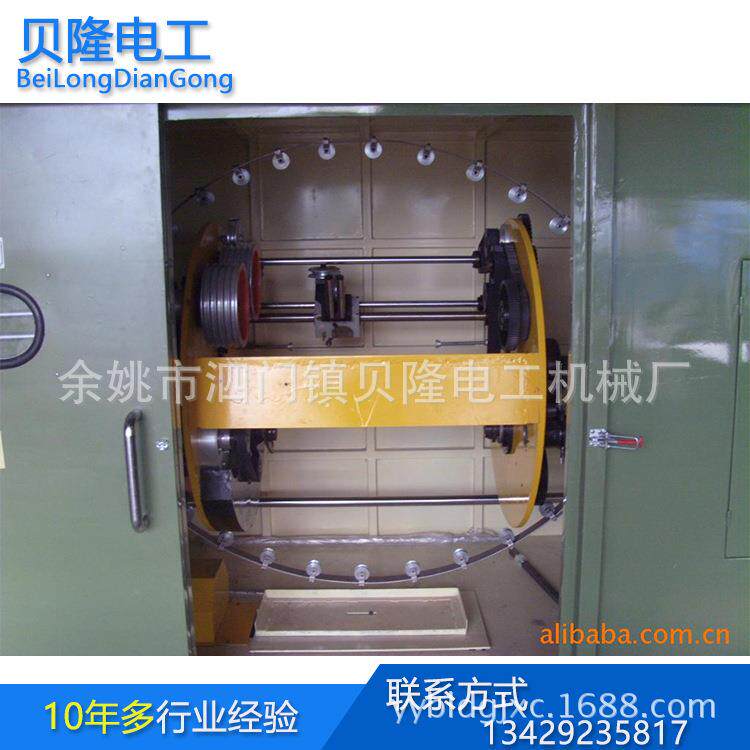 厂家出售高速电线电缆机械设备铜线单双绞线绞线机放线架价廉图片