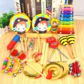 高档奥尔夫乐器套装 53件全套儿童响幼儿打园击木教具道具敲琴板鱼