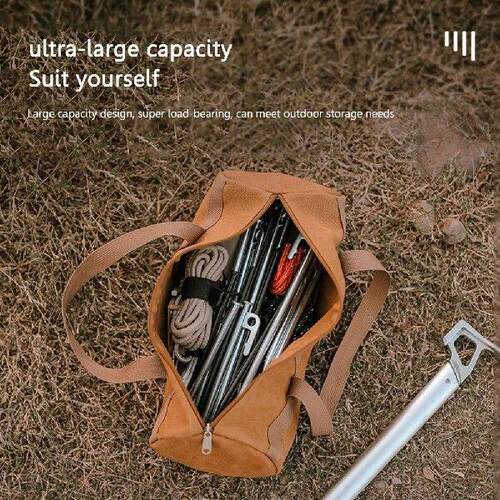 Camping Tools Storage Bag Large Capacity Cylinder Tent