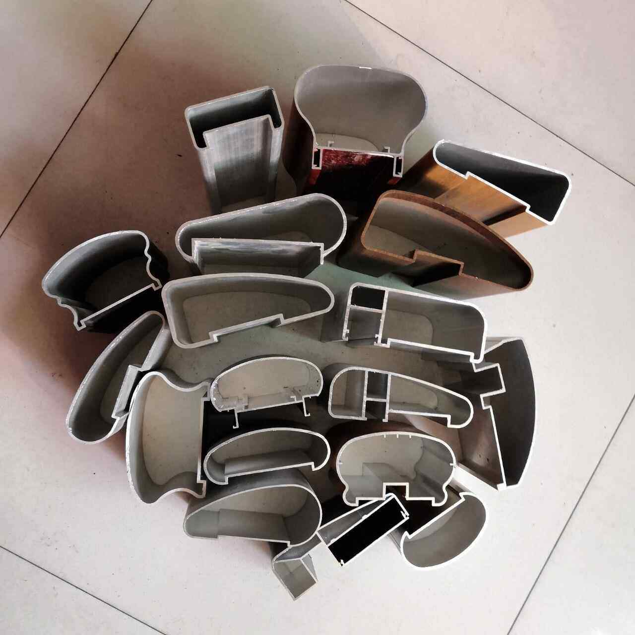 现货扶手面管直销 铝合金扶手面管定做 栏杆扶手型材定制扶手加工