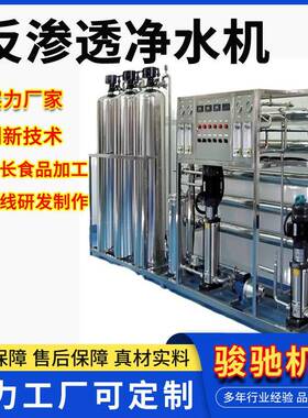 反渗透直饮水净水机工业商业用水超纯水反渗透处理设备