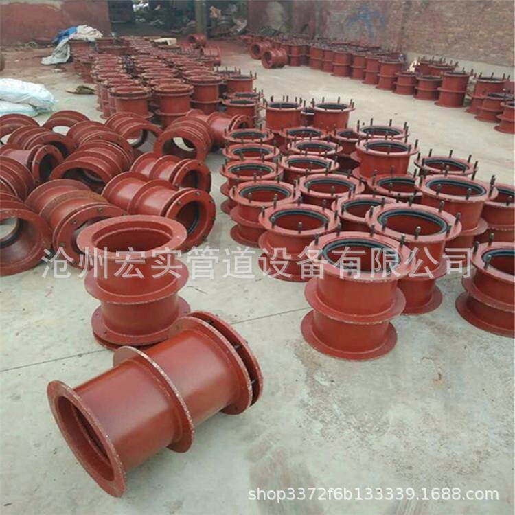 供应青岛柔性套管柔性防水套管穿墙防水套管