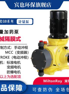 泵GB0500PP~GB0600PP电动泵水处理加药泵PVC泵头