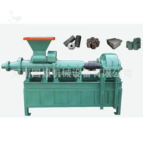 兰煤制棒形煤机螺旋挤棒机小型牛粪猪粪制棒碳粉煤粉压块机
