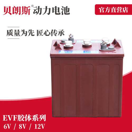 广州供应 3-DG-200 电动观光车电瓶 3-EV-175 6V200Ah蓄电池厂家
