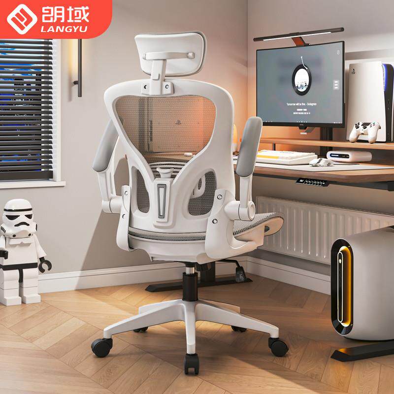 椅Kka学朗域轩品人HUM体工椅护腰电椅脑家用久坐舒适宿舍电竞男办