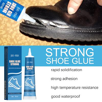 JUE-FISH Shoe Glue for Sneakers, Leather Shoes - Multi-Purpo