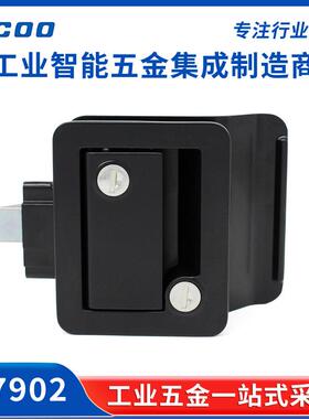 斯科内外通开锌合金房车锁RV改装车面板锁特种车机械门锁A7902