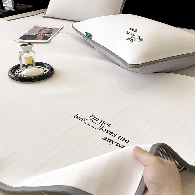 夏天A类冰丝席凉席夏季凉感空调软席子可机洗水洗2025新款床垫席