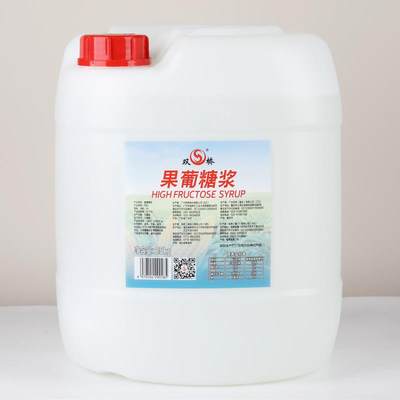 双桥F60果糖糖浆浓缩f55糖浆25kg/桶装商用果糖浆柠檬茶奶茶原料