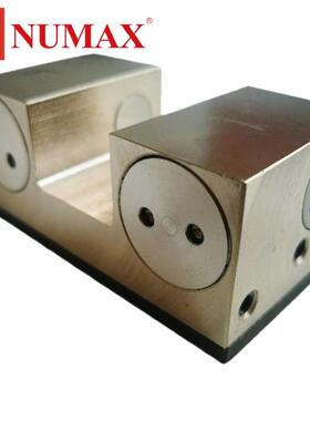 带安装垫板的钳制器NUMAX导轨锁配置垫板补偿高度导轨夹持钳