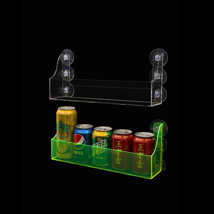 亚克力透调味瓶挂架吸盘储物架饮料架收纳盒置物架调味盒有机玻璃