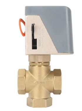 方威VA7010-A 江森款电动二通阀中央空调风机盘管两通电磁6分DN20