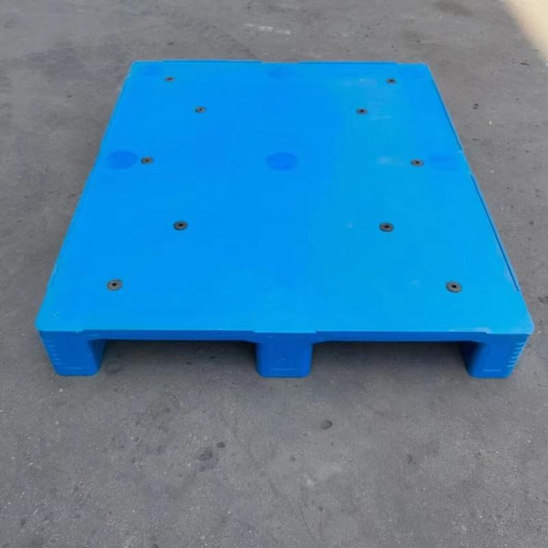 平板川字塑料托盘冷库用二手塑料叉栈板货架PLF塑胶卡板 物流托车