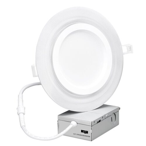 跨境专销4/6寸LED夜光筒灯主光夜光双模式切换欧美可选IP20防护