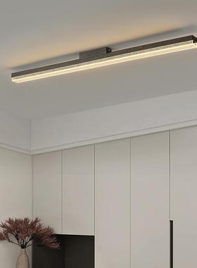 黑色LDO极餐吊台灯长条简办公室餐桌书房前入户玄关阳台厅过道吸