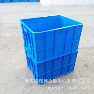 P15塑料箱600×4周9纳DTW箱0×40大号加厚转箱仓储物流带盖整理收