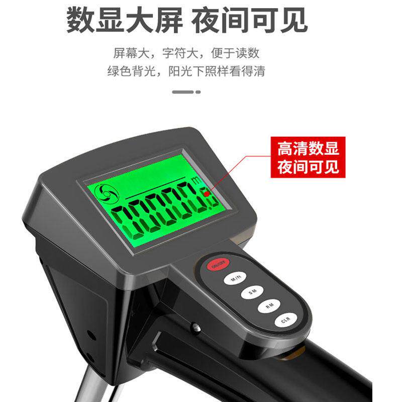 测距量手推滚轮式测轮距仪车机械数显器户外滚动推尺工程路测量尺